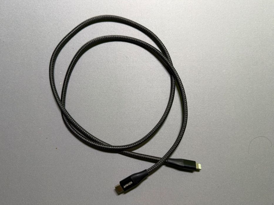 Dwa przewody LIghtning do iPhone Anker