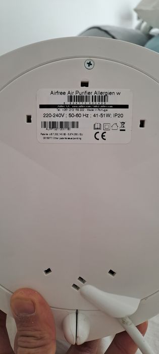 Purificador de Ar AIRFREE Allergien (24 m2)
Purificador de Ar AIRFREE