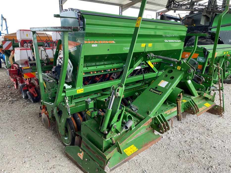 Agregat uprawowo-siewny Amazone Ad3000 KX3000. 2012 rok Talerzowy