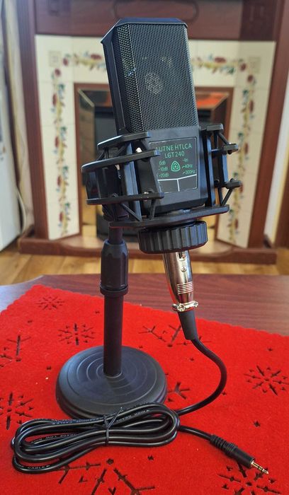 Mikrofon studyjny, do laptopa, nagrywania.