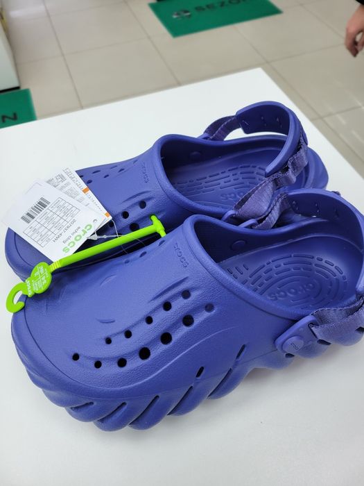 Crocs Echo Clog фіолетові 39-40 НОВІ ОРИГІНАЛ