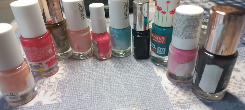 Набір лаків для нігтів  1- 10 штук - ціна за все разом