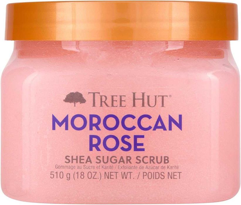 Peeling cukrowy Tree Hut Róża marokańska 510 g