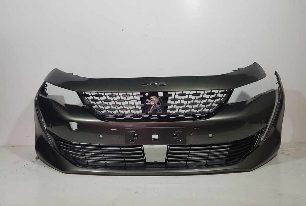 PEUGEOT 508 II 2 ZDERZAK PRZÓD PRZEDNI + GRILL KRATKI ORYGINAŁ