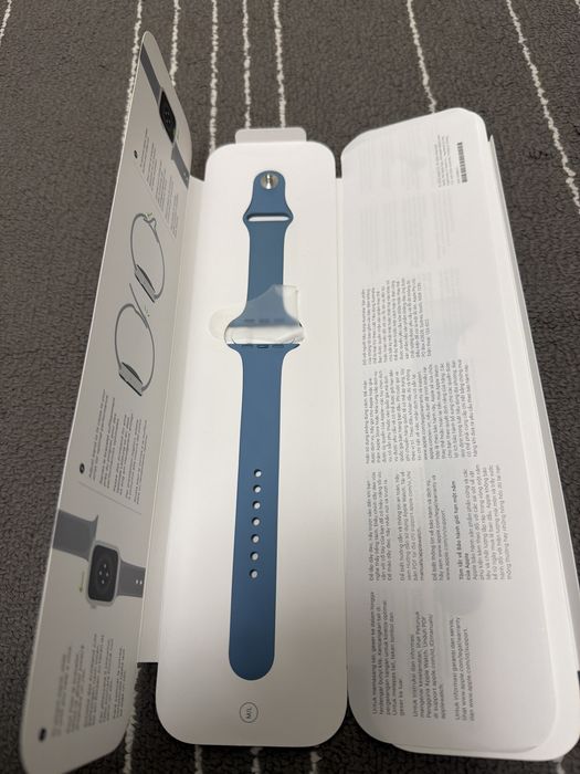 Bracelete apple whatch 44mm original azul