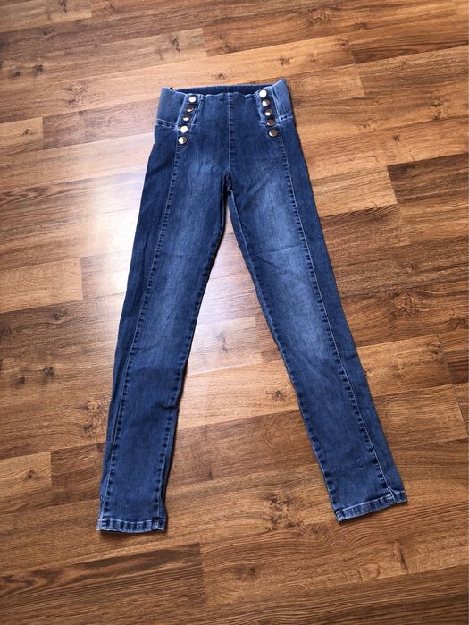 jeansowe Esparanto wysoki stan Esperato kardashianki  34 xs 26