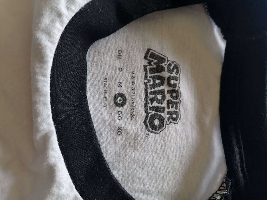 Nintendo Super Mario Bros Get a Life L Tshirt camisa 1up Cogumelo Rara