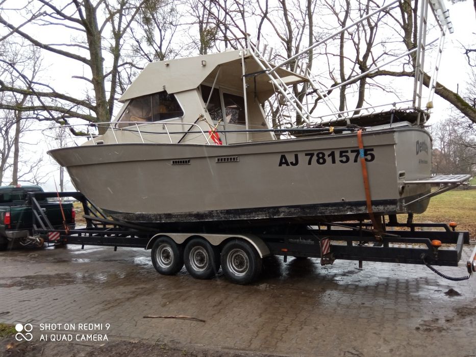 Jacht motorowy  hauseboat super okazja