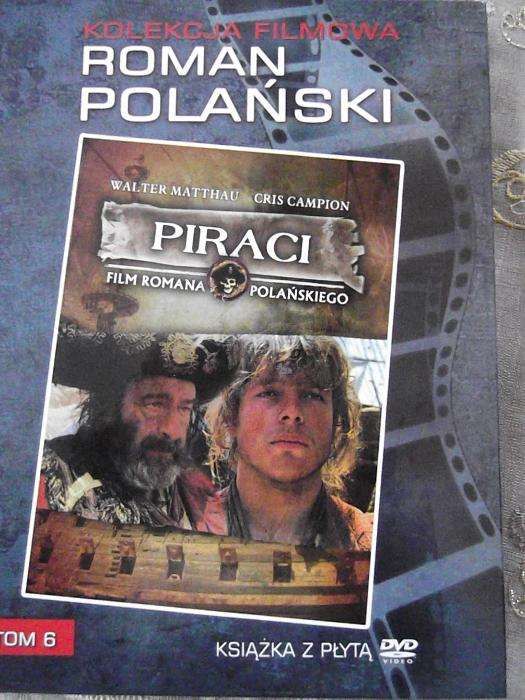 Piraci reż. R. Polański Dvd + książka, klasyka kina, jak Nowa!!!