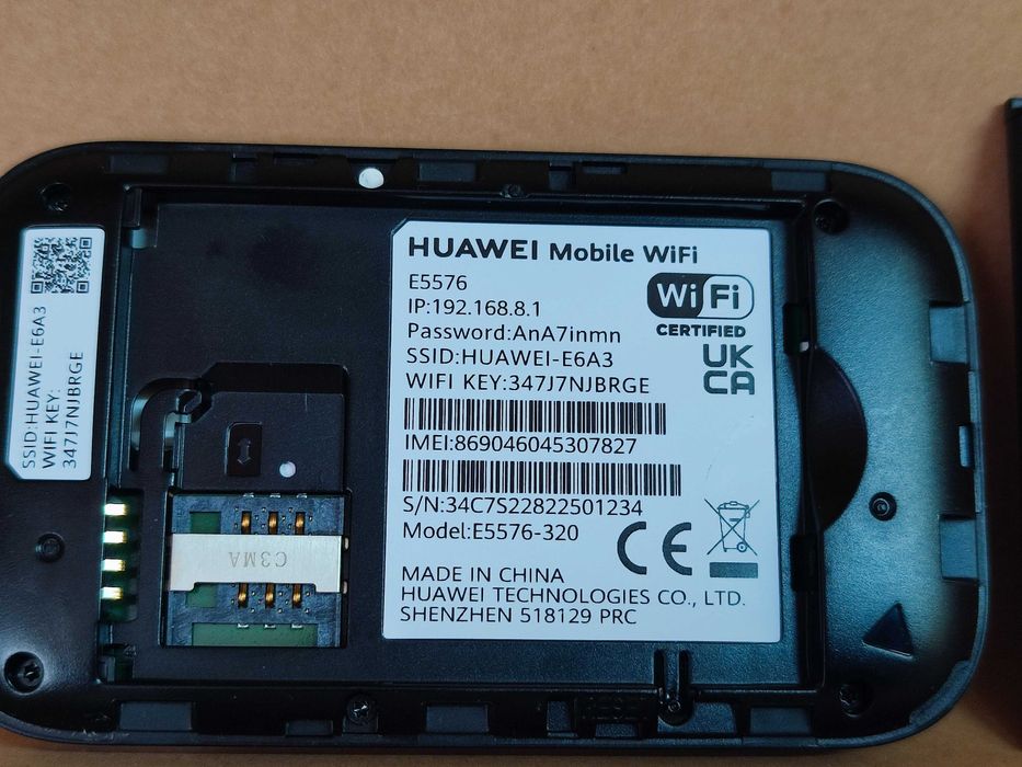 Huawei E5576 4G Router Hotspot