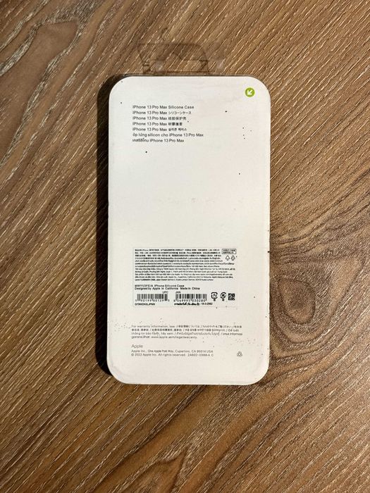 Capa Apple em Silicone para iPhone 13 Pro Max - Azul Escuro