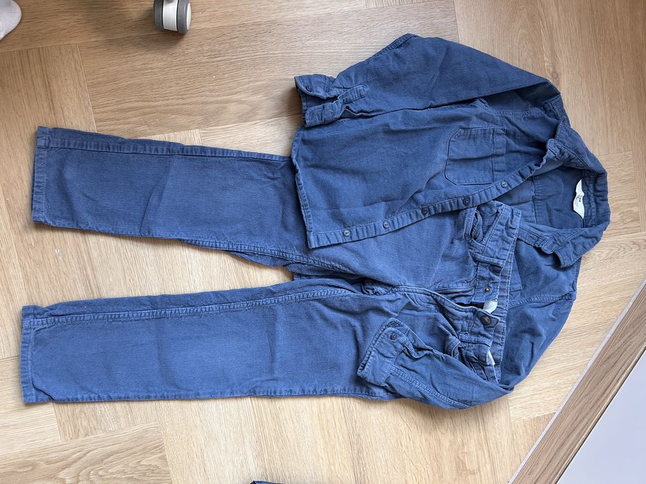 Komplet sztruksowy H&M