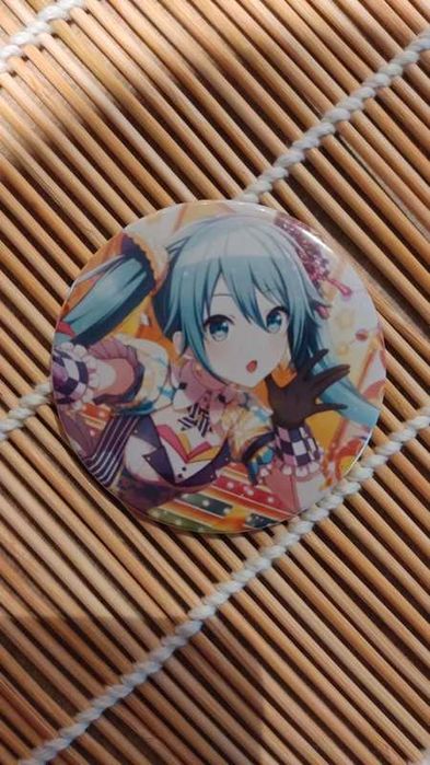 Przypinka Vocaloid Hatsune Miku 58mm nowa