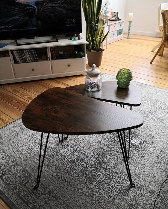 Nowe stoliki kawowe stolik boczny nocny do sypialni loft kwietniki