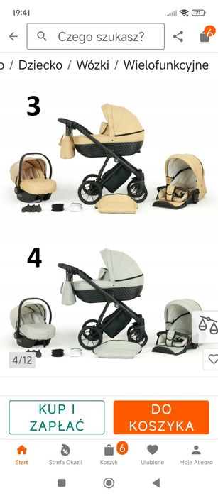 Wózek 3w1 Verdi melbu