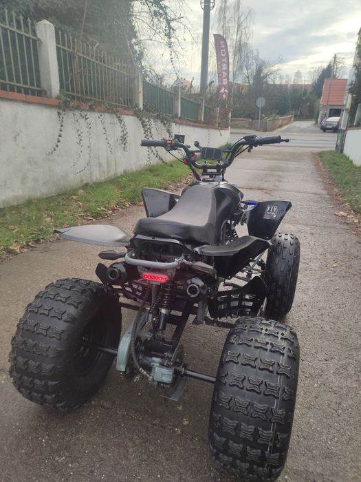 Quad 125 Sprawny Jeżdżący Ładne Opony Półautomat Wsteczny