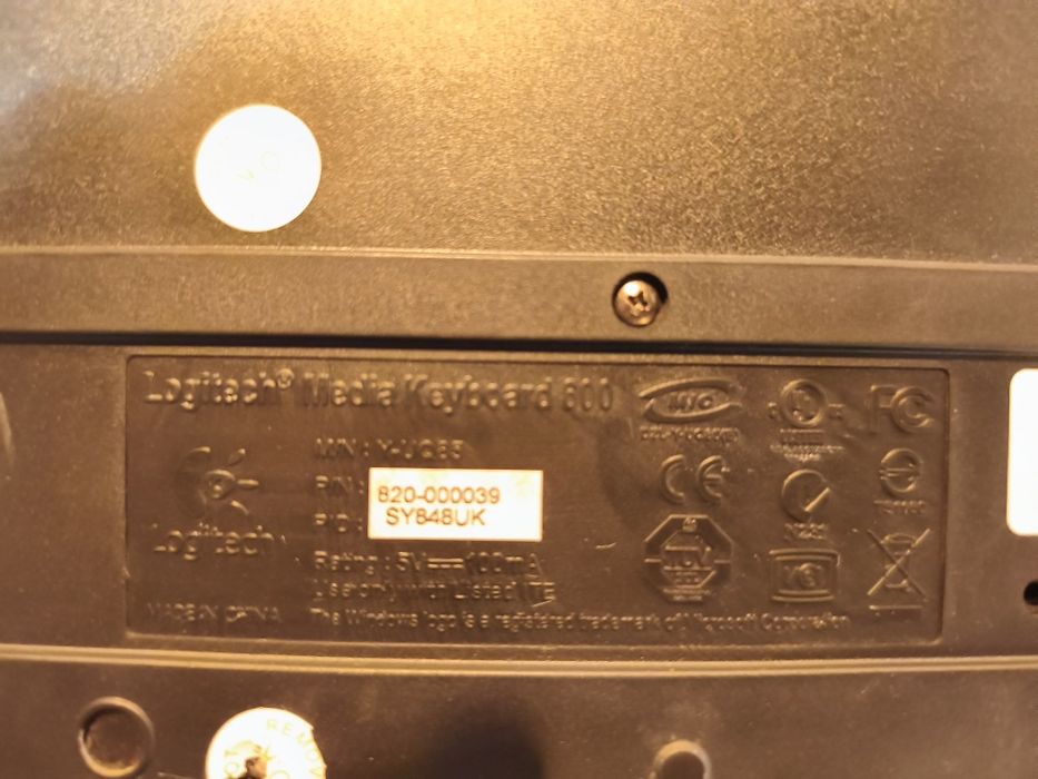 Logitech media keyboard 600