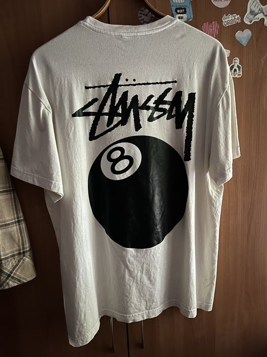футболка stussy 8 ball