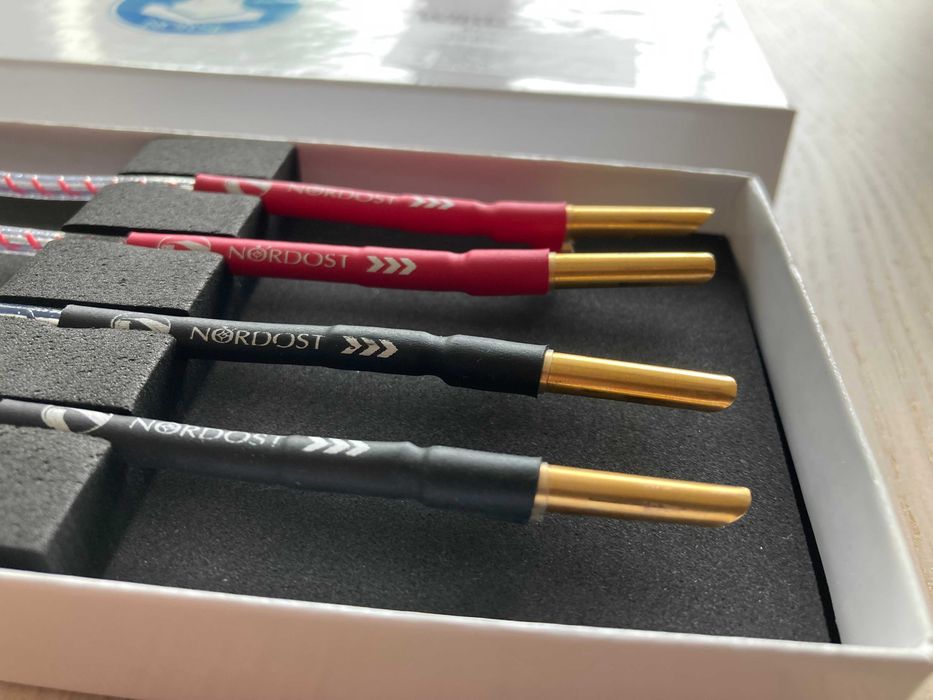 Nordost Norse 2 Jumpers | Zworki głośnikowe | Widły - Banany | BOX | Stan Idealny