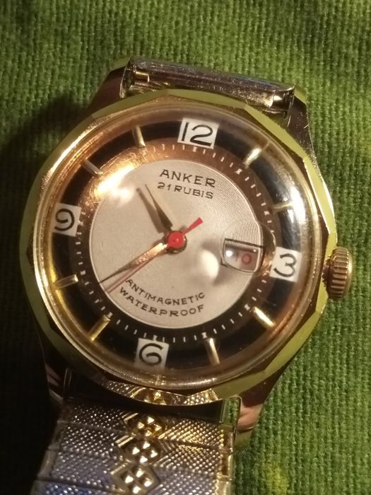 Часы наручные мужские Anker Германия винтаж