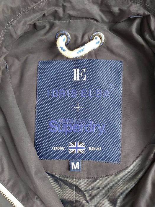 Куртка удлиненная на змейке мужская superdry p. m