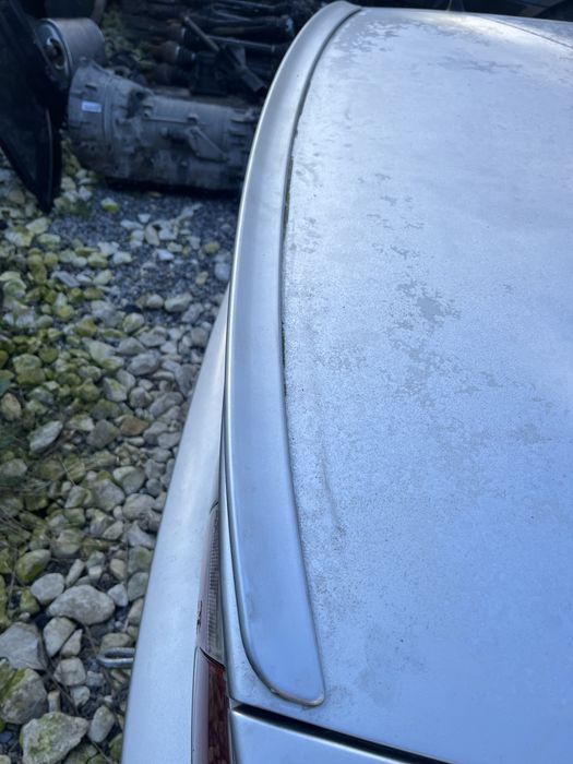 Lotka klapy bagaznika bmw e46 sedan M spoiler silbergrau a08/7 titansilber 354