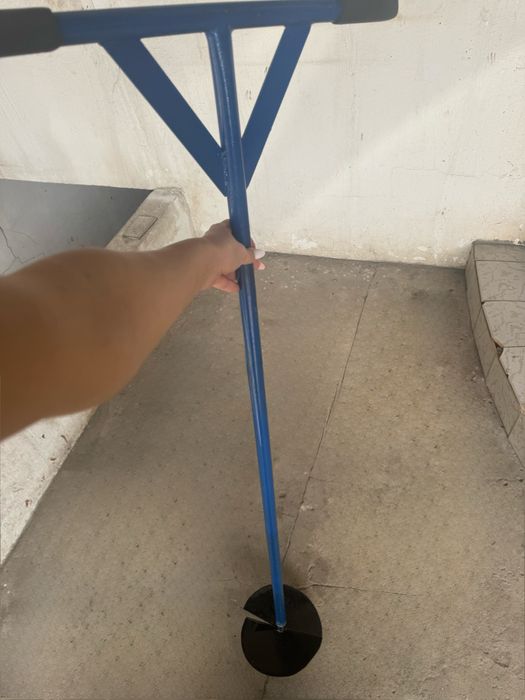 Бур ручной садовый с 2 насадками