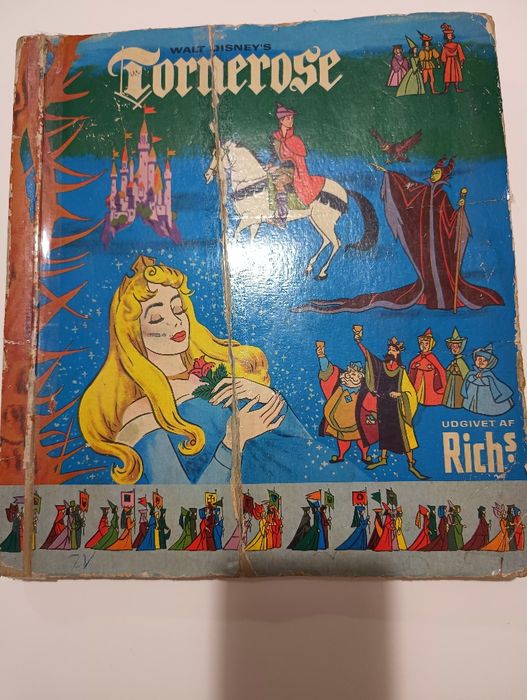 Bajka Disneya w języku duńskim  1960 r.