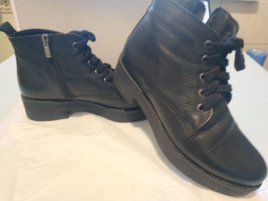 Ботинки женские, кожа, еврозима, р.36