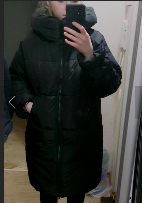 Продам пуховик дуже теплий оверсайз, приблизно размер L+