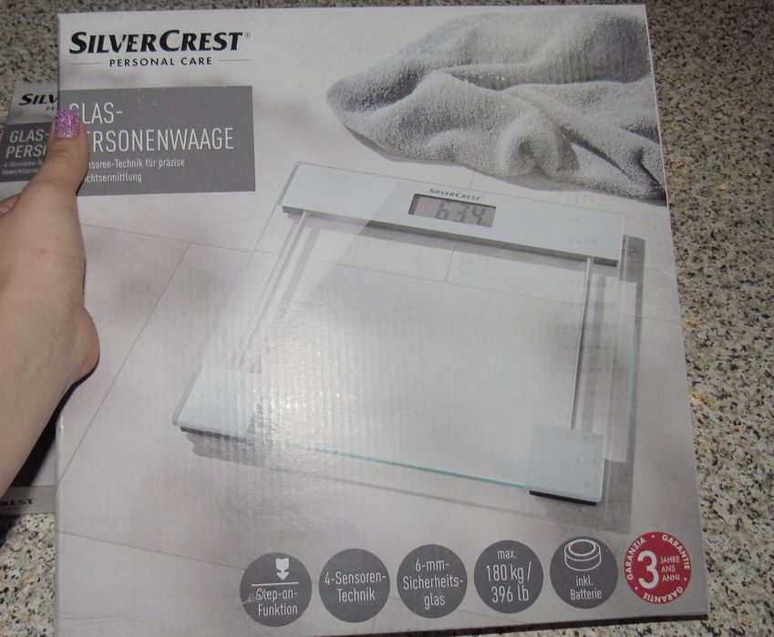 Ваги напольні підлогові silver crest веса до 180 кг