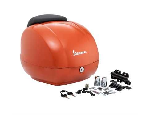 Kufer Centralny Oryginał Vespa GTS Kolor Impulsivo Orange Nowy Model