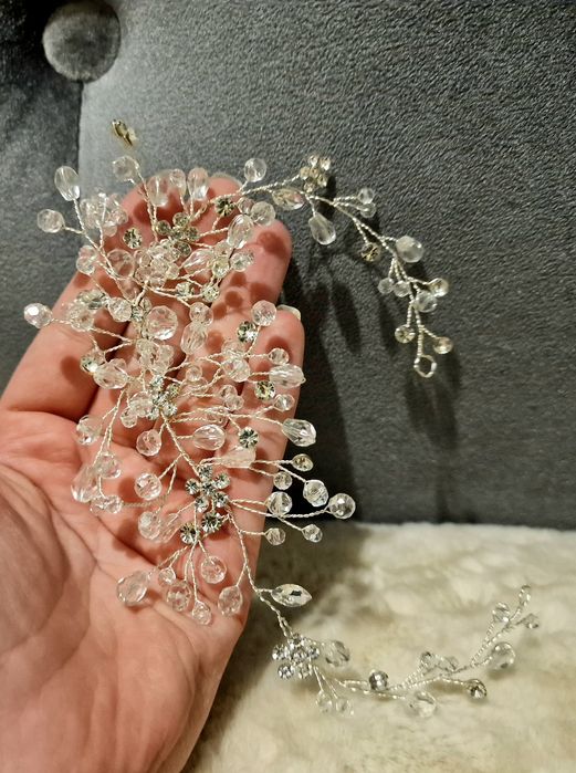 Ślubna ozdoba do włosów