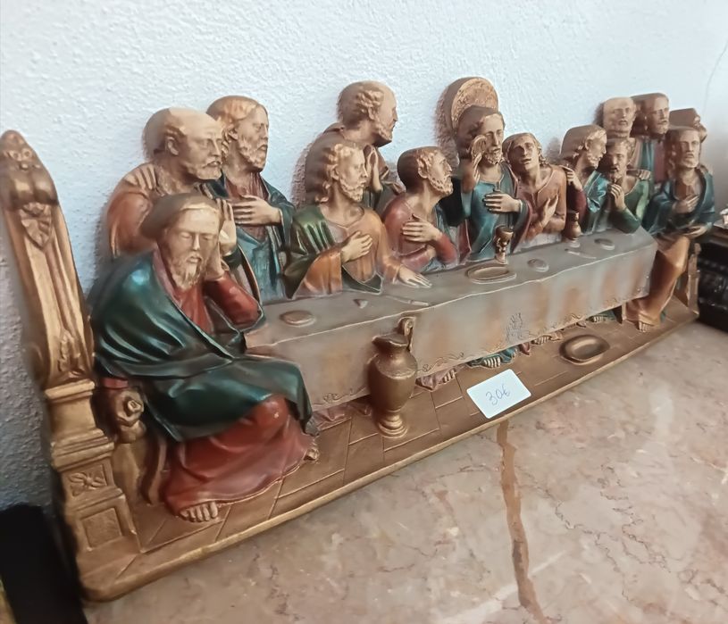 Ceias de Cristo em relevo