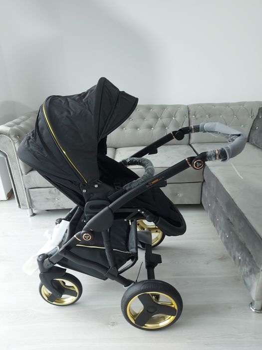 Wozek 2w1 3w1 junama diamond fluo line Nowy wysyłka ekoskóra