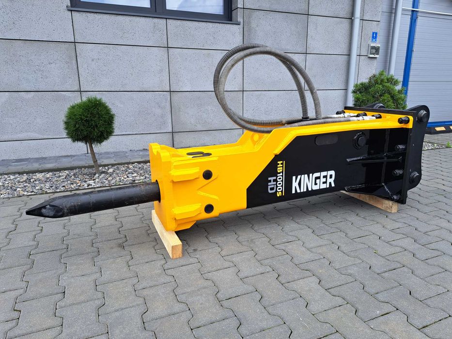 Młot hydrauliczny do koparki 12-18t CAT M315 Komatsu PW160 Volvo Hitachi Doosan JCB Mecalac KINGER HB1000S 1000kg