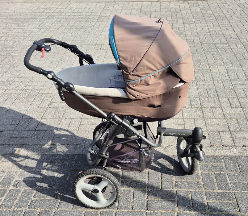 Super wózek dla dziecka gondola bebe confort 2w1 + fotelik samochodowy