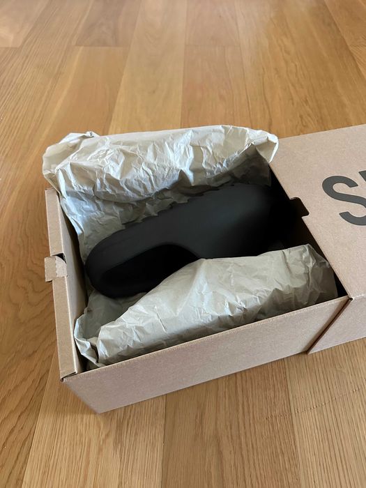 Klapki Adidas Yeezy Slilde Onyx 46 Czarne