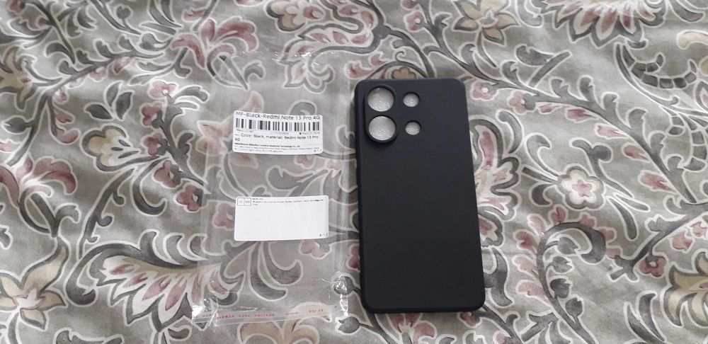 Caixa protetora para XIAOMI, em silicone preta