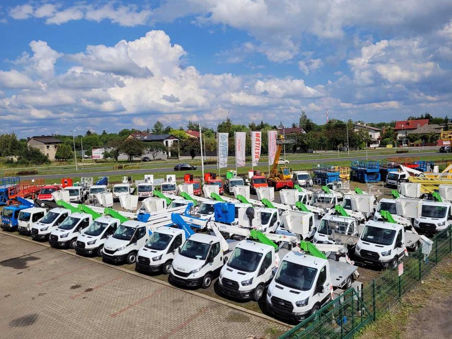 iveco podnośnik koszowy zwyżka 23m cte zed multitel mj isoli palfinger