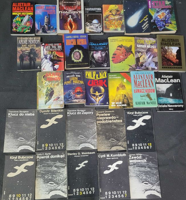 Książki Rośliny, kaktusy, sci-fi, jedzenie, zwierzęta