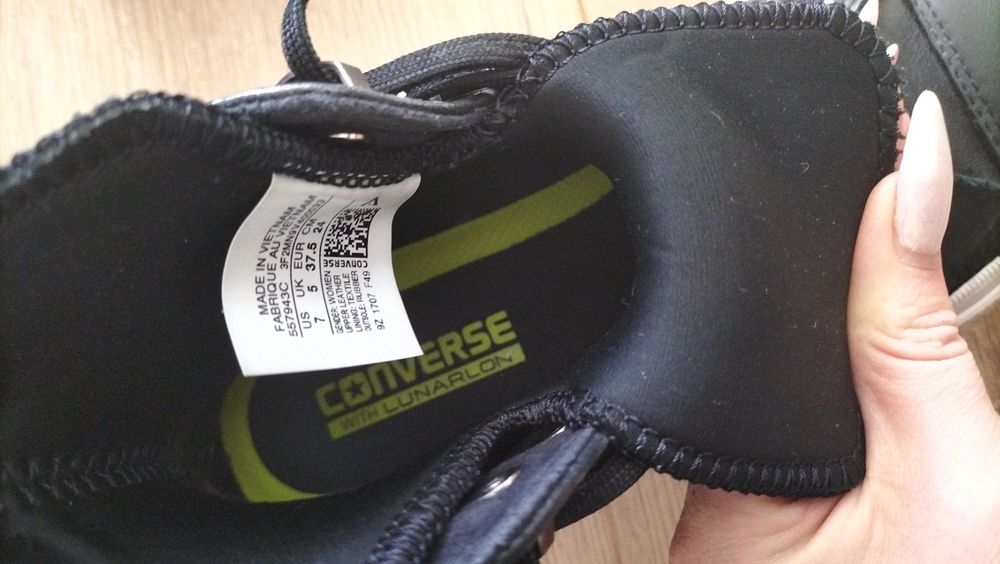 Converse Waterproof утеплені і жіночі кеди 37.5 розмір