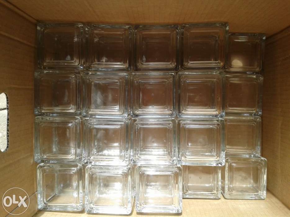 Copos de vidro (35). Novos