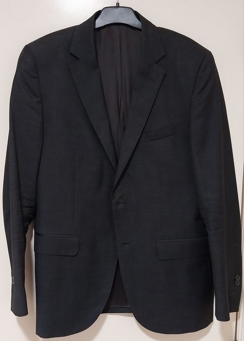 Blazer Massimo Dutti Cinza N 50 2 Botões