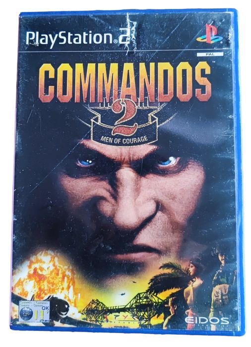 Commandos 2 PlayStation 2 Pudełko