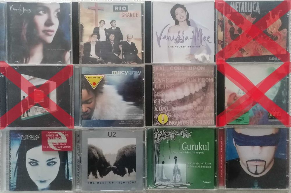 Lote + 110 CD's música originais