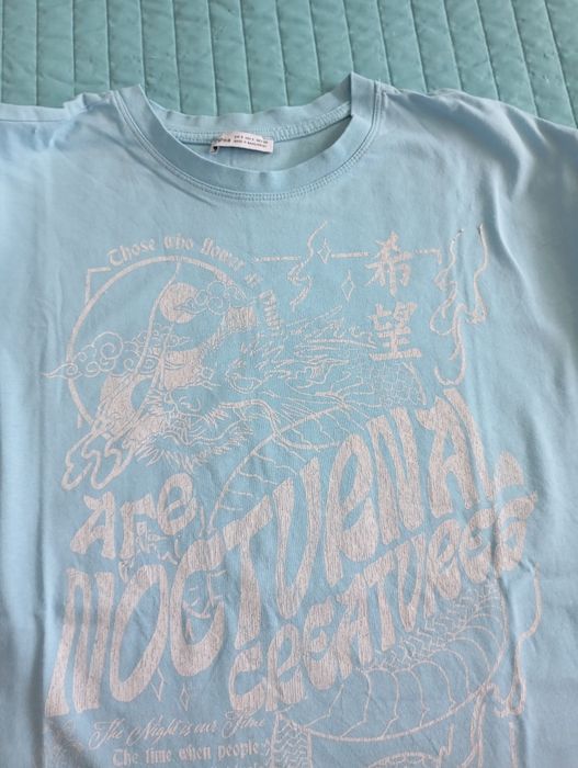 T-shirt estampada Bershka