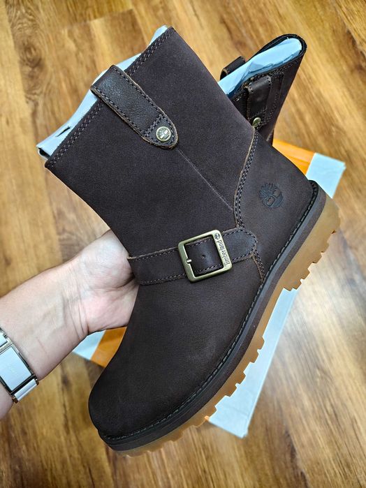 Skórzane trzewiki dla chłopca Timberland 36