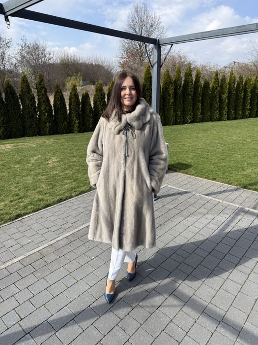 Futro naturalne z norek L