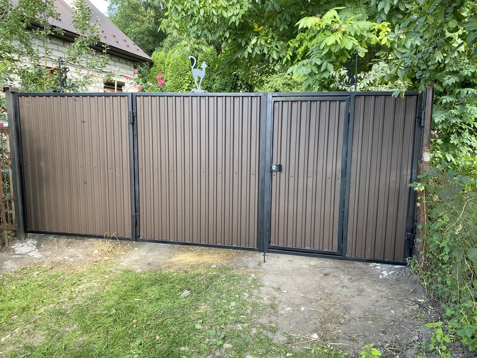 Відкатні ворота,розпашні ворота, гаражні ,зварювальні роботи